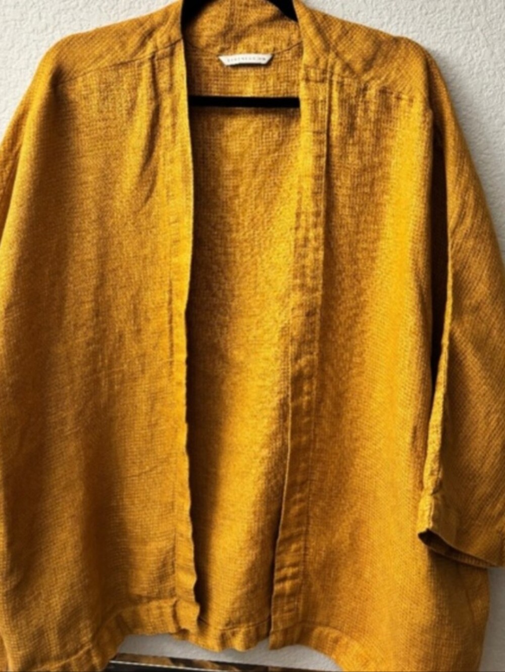 Linenfox Rene Waffle Linen Jacket S-M
